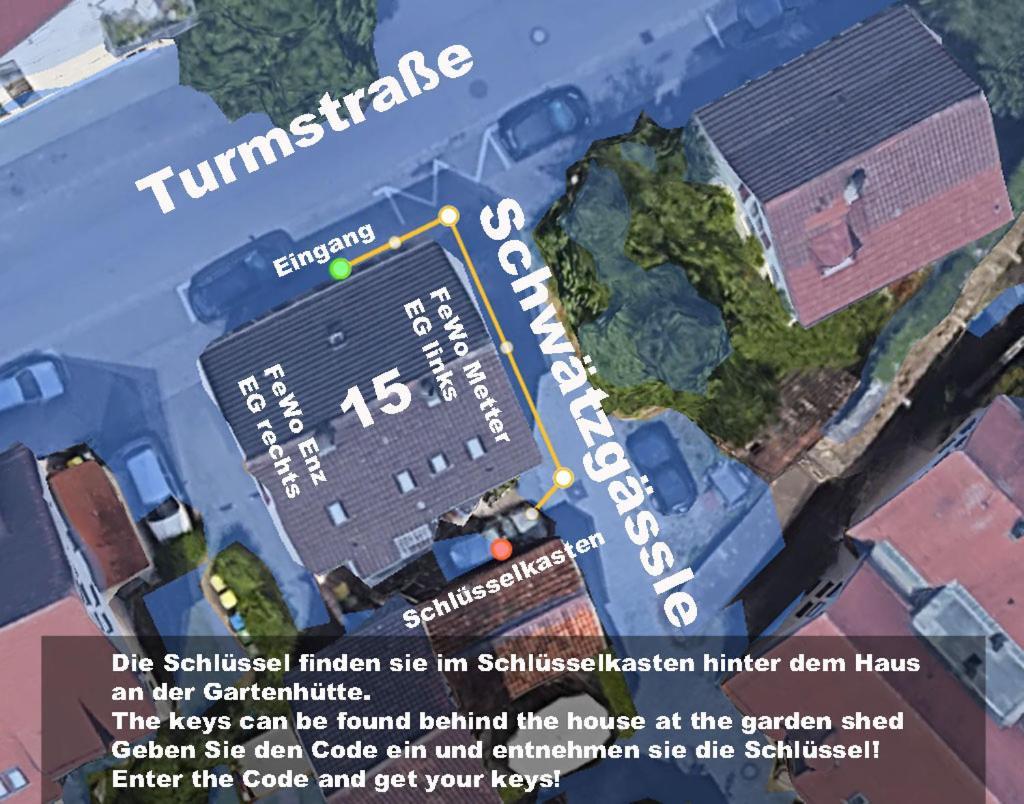 Enz Apartman Bietigheim-Bissingen Kültér fotó